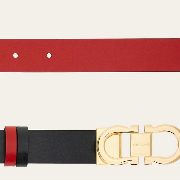 Salvatore Ferragamo Reversible and adjustable Gancini belt - Picture 5 of 7